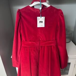 Red Velvet Dress